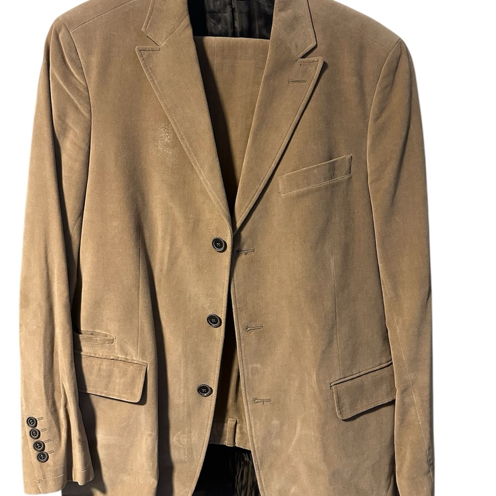Caramel Men's Classic Tan Blazer